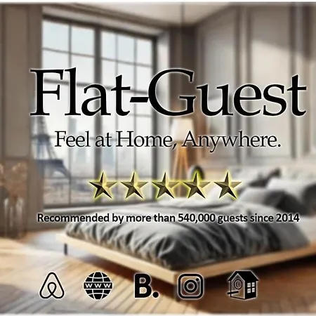 Apartman Lumineux Et Moderne Proche Du Metro - 2p - Flat-guest Párizs